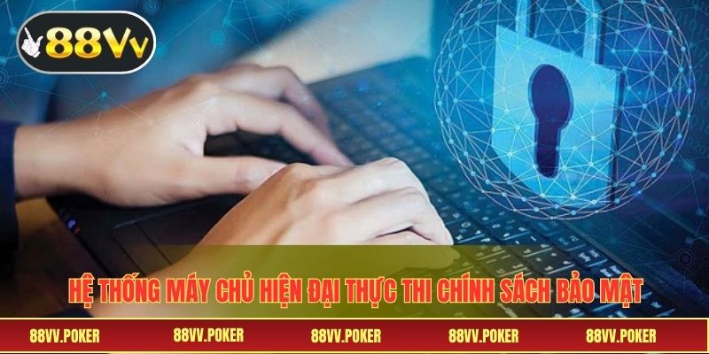 Hệ thống máy chủ hiện đại thực thi chính sách bảo mật 